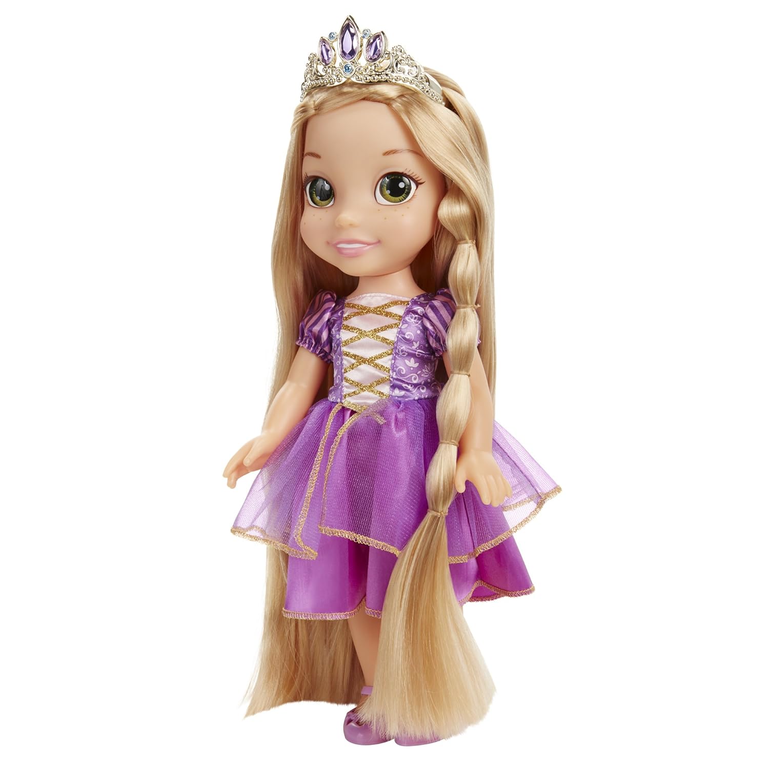 35 cm Jakks Pacific 3.0 Glop Games Rapunzel Muñeca con Sonidos, Muñecas