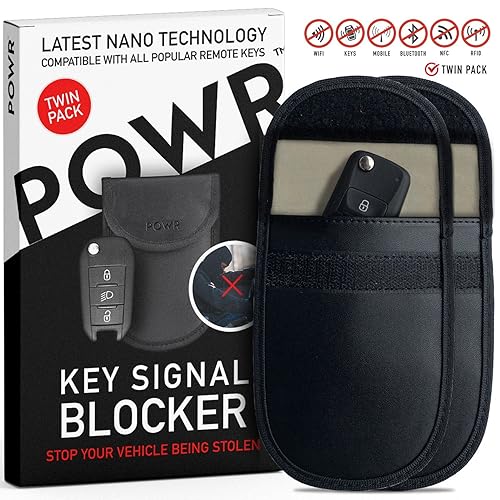 Arclit 2 X Car Key Signal Blocker Case + 2 X Card Signal ...