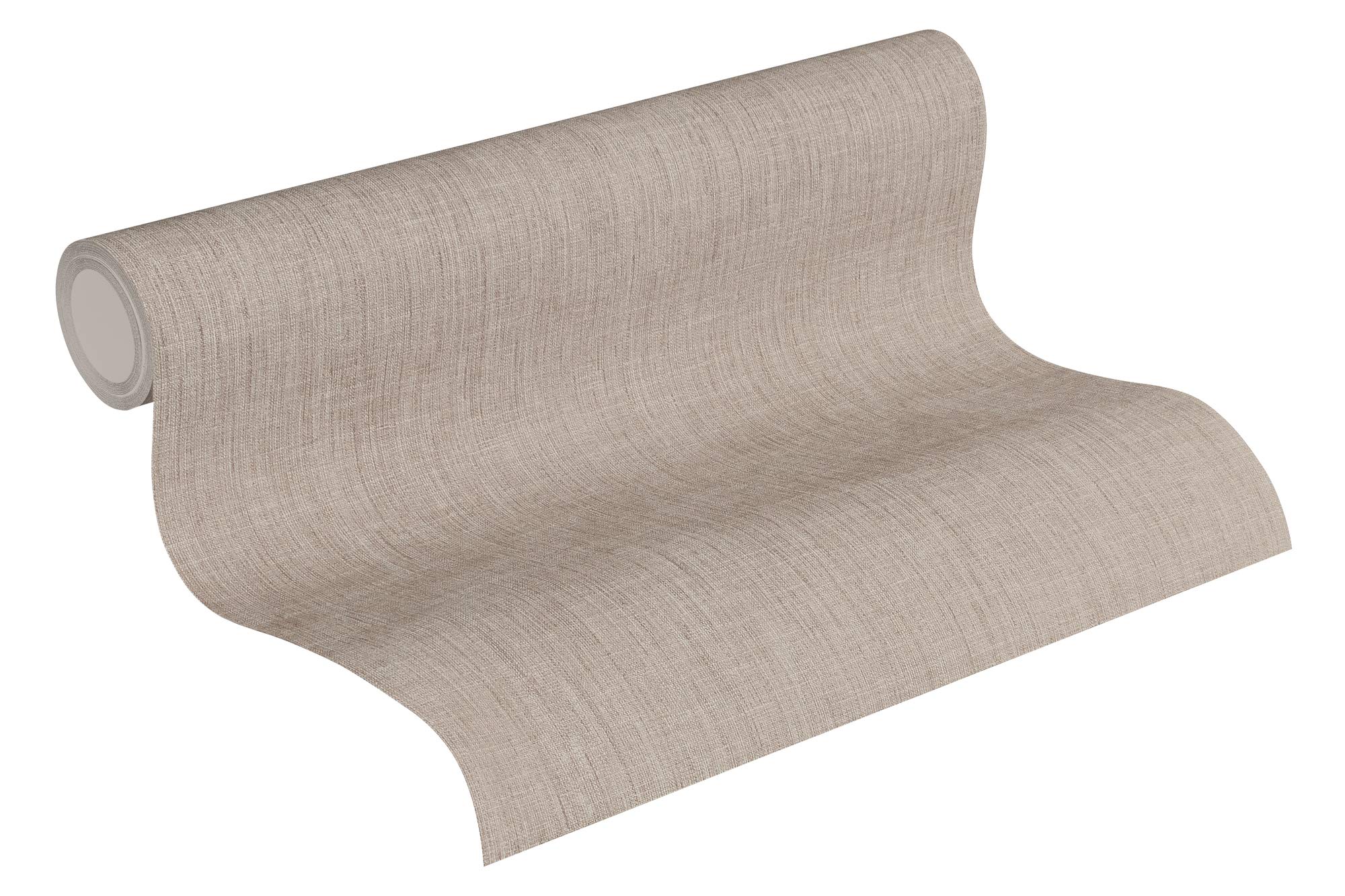 Livingwalls Plain Wallpaper Metropolitan Stories Non-Woven 10.05 m x 0.53 m Beige Made in Germany 369224 36922-4