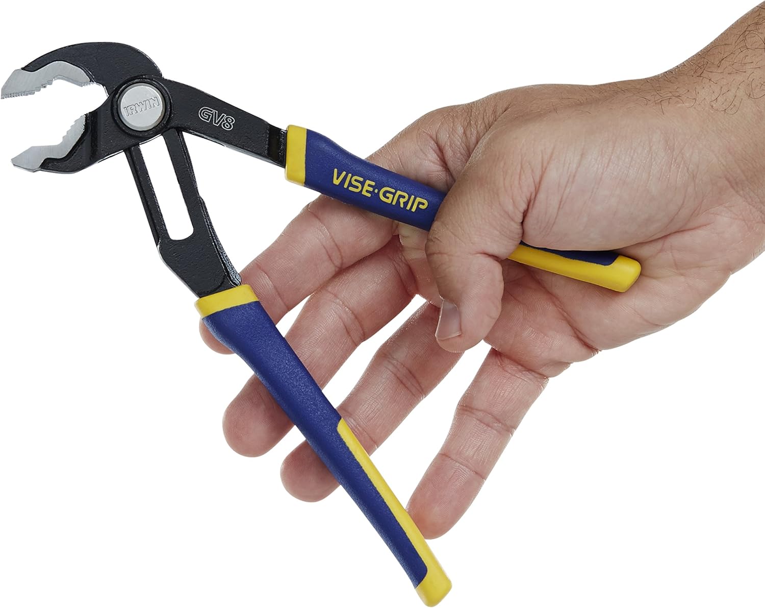IRWIN VISE-GRIP GrooveLock Pliers Set, V-Jaw, 2-Piece (2078709) - Locking Jaw Pliers - 