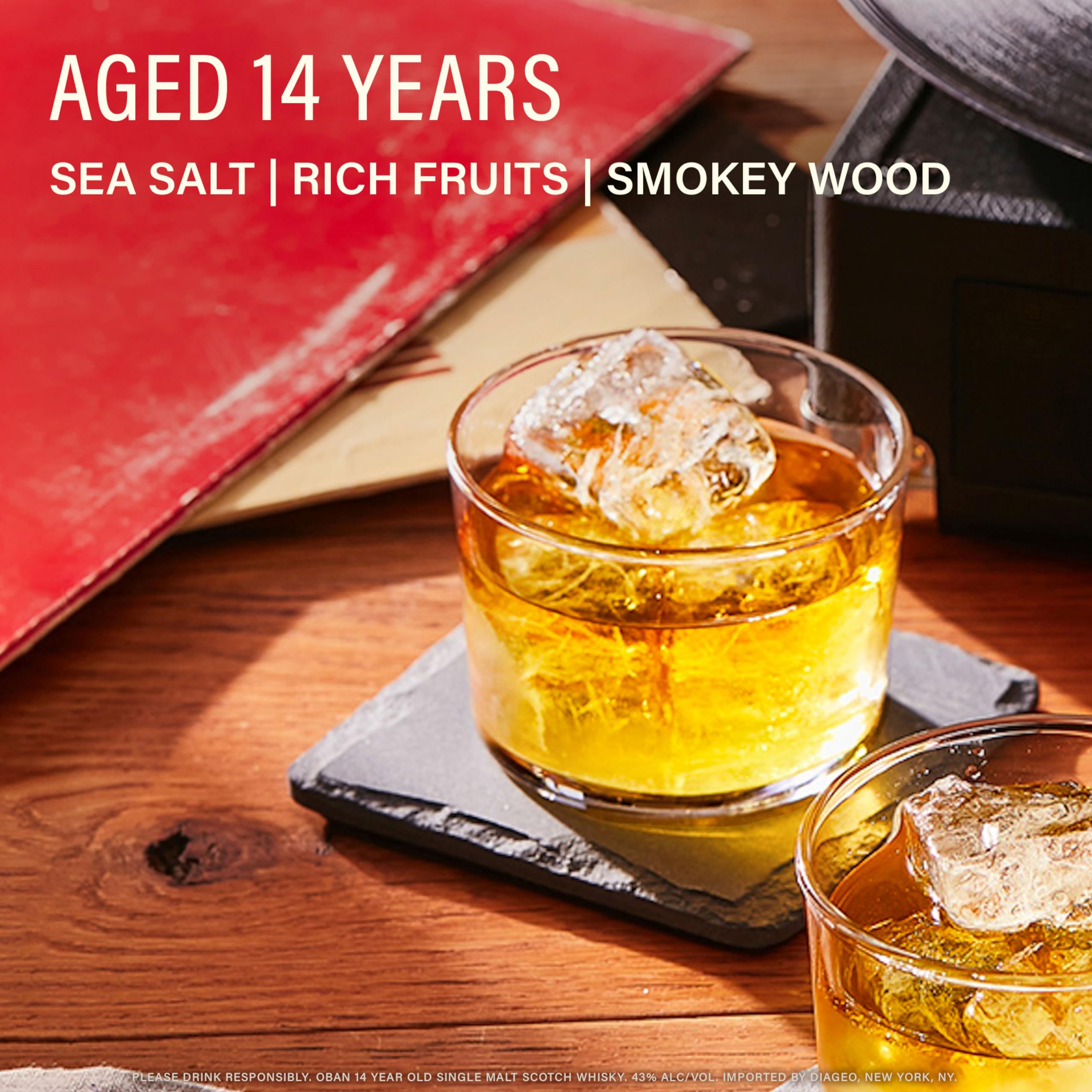 OBAN 14 Jahre, Single Malt Scotch Whisky, aromatischer, handgefertigt aus den schottischen Highlands, 43% vol, 700ml Einzelflasche | In verschiedenen Varianten erhältlich 5