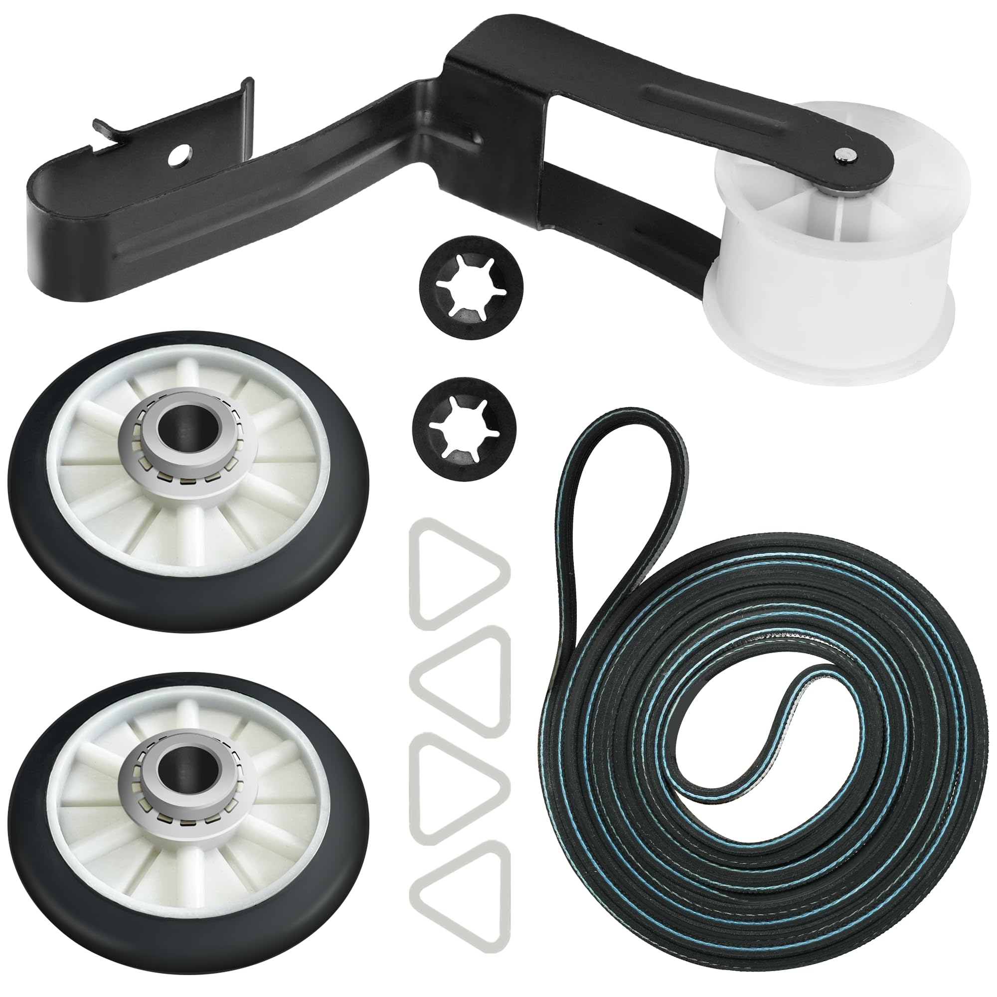 Photo 1 of 4392065 Dryer Parts compatible with NED4655EW1 MDE5500AYW WED4815EW1 MEDC215EW1 WED4890XQ2 WGD4890XQ0 WGD4890XQ1 WGD5590VQ0 WGD5590VQ1 and Repair Kit Replacement For Whirlpool Kenmore Maytag Amana