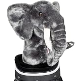 Daphne's Headcovers Elephant Driver Headcover | Premium Driver Headcovers | Funny Golf Club Covers | Stylish Protection for Your Clubs | Men's Golf Gear | Driver Headcover for Men and Women