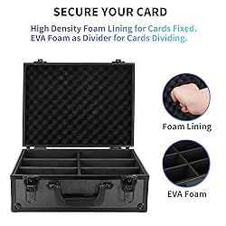 HZGXQN Toploader Storage Box for 3" x 4" 35pt Rigid