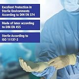 Meditrade Reference OP Surgical Gloves Latex Powdered Sterile Size 6.5 50 Pairs view 5