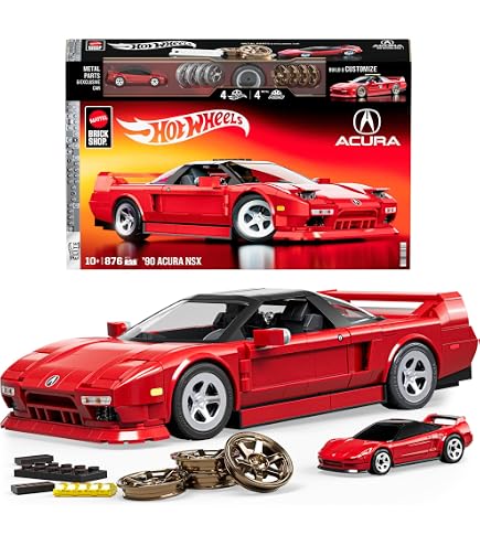 Mattel Brick Shop Hot Wheels 1990 Honda Civic EF Speed Series