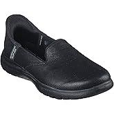 Skechers Women's On-The-Go Flex - Captivating Hands Free Slip-Ins, Black, 9.5 B (M)