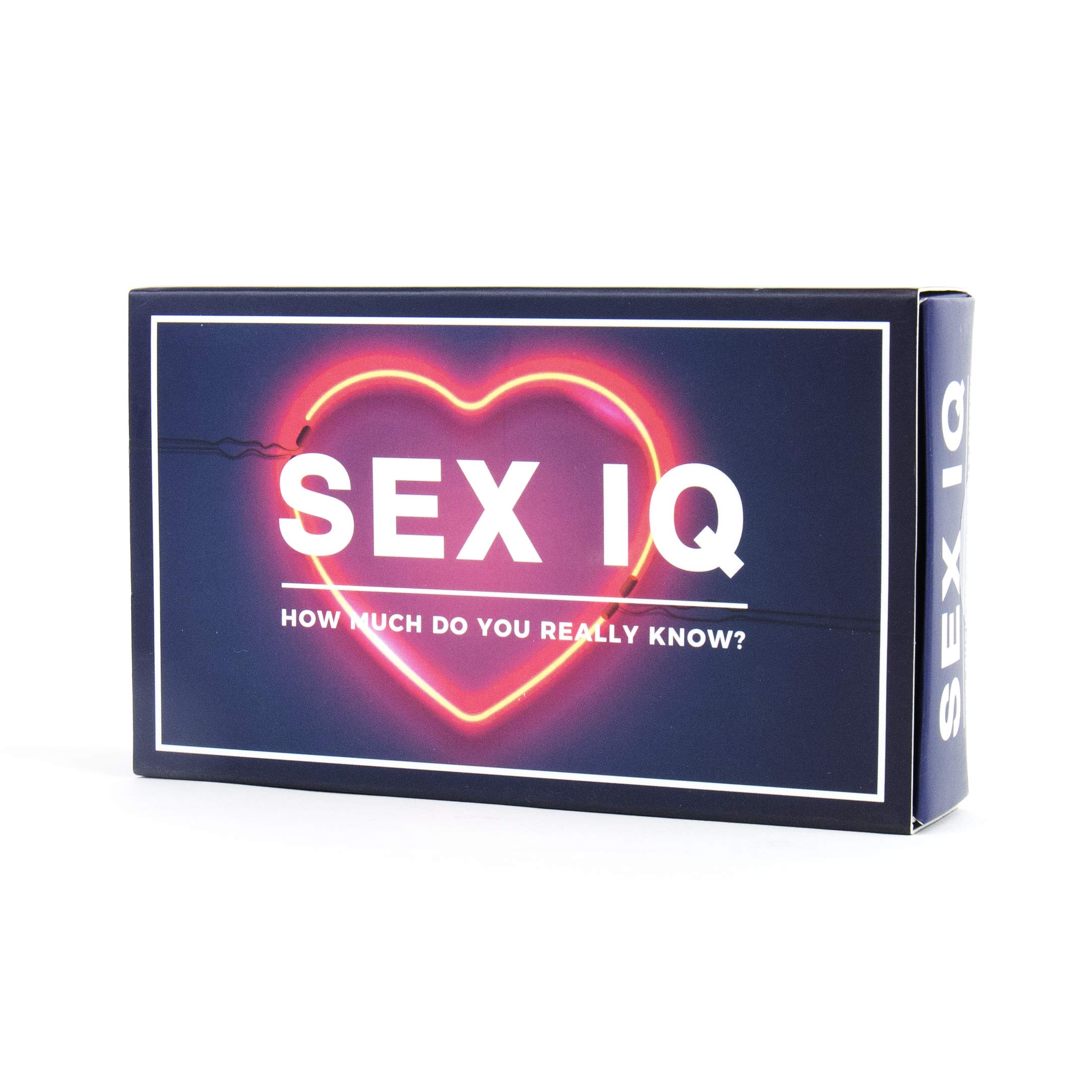 Gift Republic Adult Card Game - Sex IQ Test - Cheeky Quiz Game For Couples - Fun Naughty Bedroom Gift for Grownups