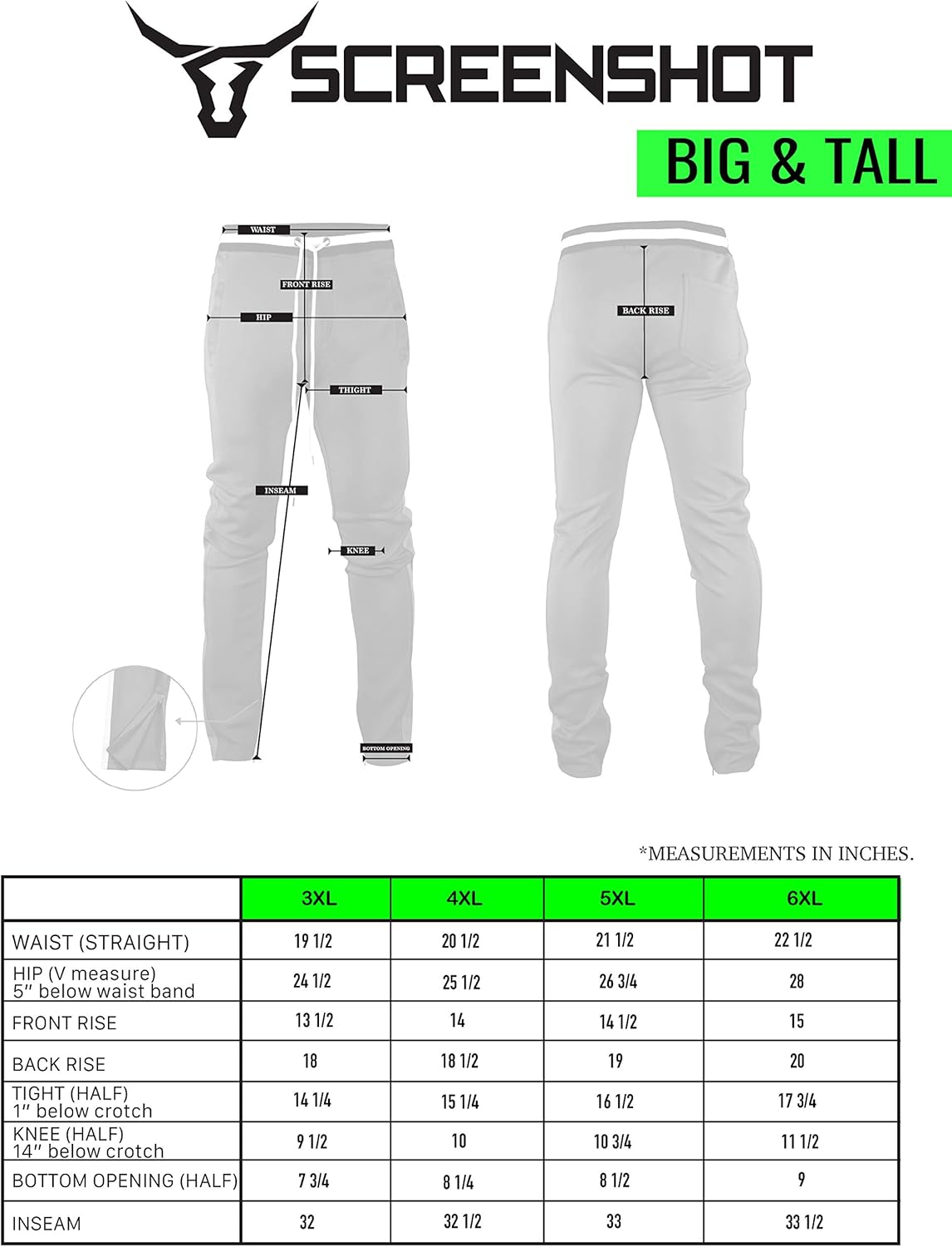 Screenshotbrand Mens Hip Hop Premium Slim Fit Track Pants - Athletic Jogger Bottom with Side Taping: Clothing