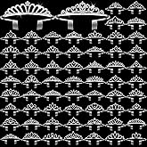 Lyrow 60 Pack Silver Crystal Tiara Crowns Bulk for Women Princess Elegant Tiaras with Combs Rhinestones Crowns Bride Wedding Headbands Birthday Party Headbands