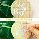 IModeur Glossy White Permanent Vinyl Roll 30.5cm for DIY Projects view 2