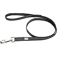 Color & Gray Super-Grip Leash with Handle, and D-Ring, 0.79 in x 6.56 ft, Black-Gray