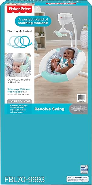 fisher price circular and swivel swing