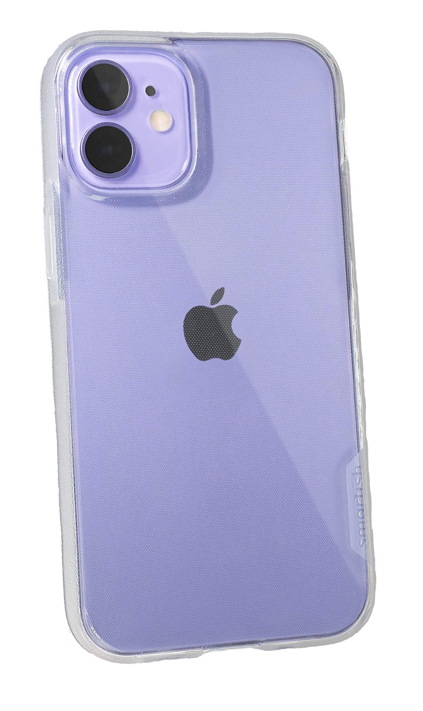 Smartish iPhone 12 Mini Slim Case - Gripmunk [Lightweight + Protective] Thin Cover (Silk) - Nothin' to Hide clear — image 1