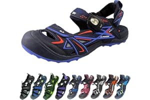 Gold Pigeon Shoes Kids TOE GUARD Easy Snap Lock Closed Toe Athlete Sandals