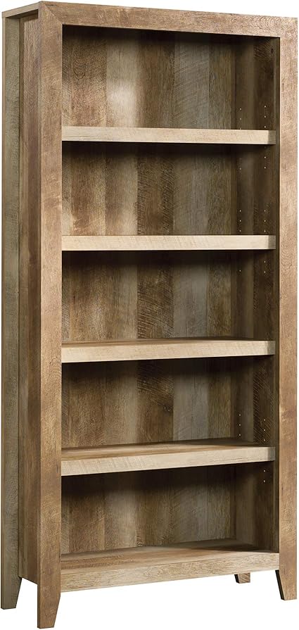 Sauder Dakota Pass 5 Shelf Bookcase Craftsman Oak Finish Gonzalo Molano934