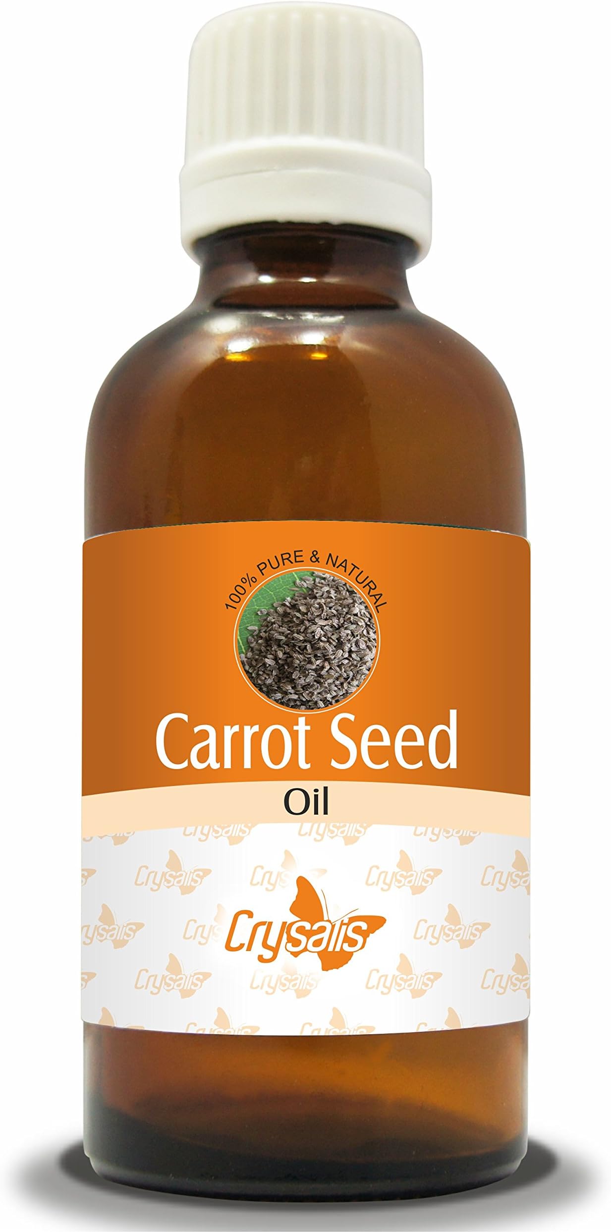Crysalis Carrot Seed Oil 100% Natural Pure Undiluted Uncut Essential Oil 10Ml