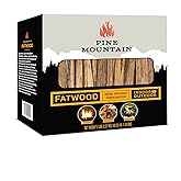 Pine Mountain StarterStikk 100% Natural Fatwood Firestarting Sticks, 5 Pound Natural Firestarting Wood Sticks for Campfire, Fireplace, Wood Stove, Fire Pit, Indoor and Outdoor Use