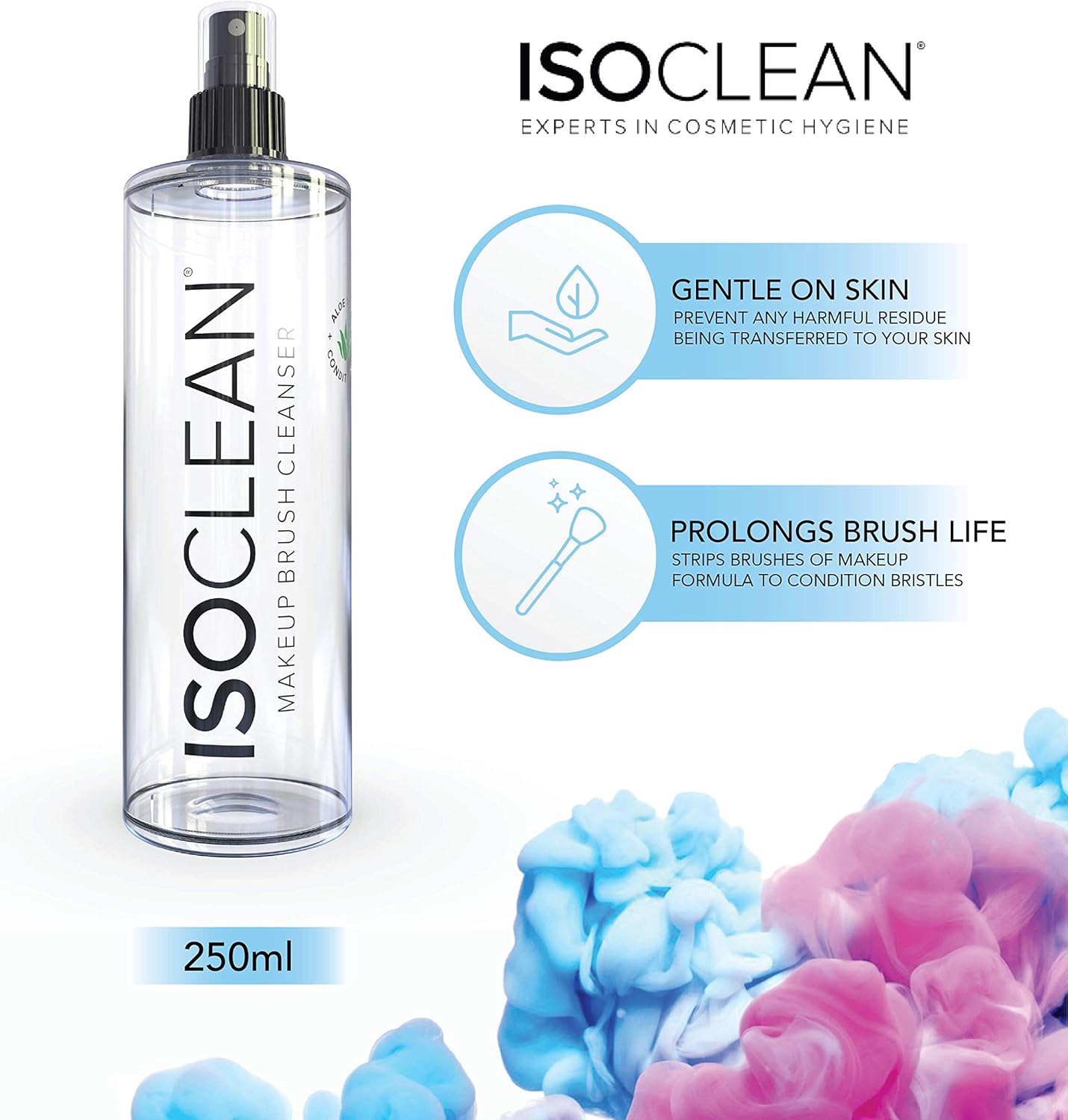 ISOCLEAN Makeup Brush Cleaner with Spray Top, Liquid Makeup Cleaner Solution for Makeup Brushes and Makeup Tools - Image 5