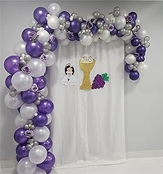 JYFLZQ White Sequin Backdrop Curtain 10x8ft(WxH) 1