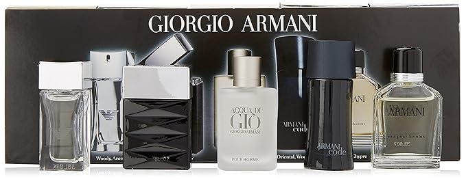 armani miniature gift set