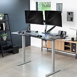 VIVO Electric 63 x 32 in Standing Desk, Memory
