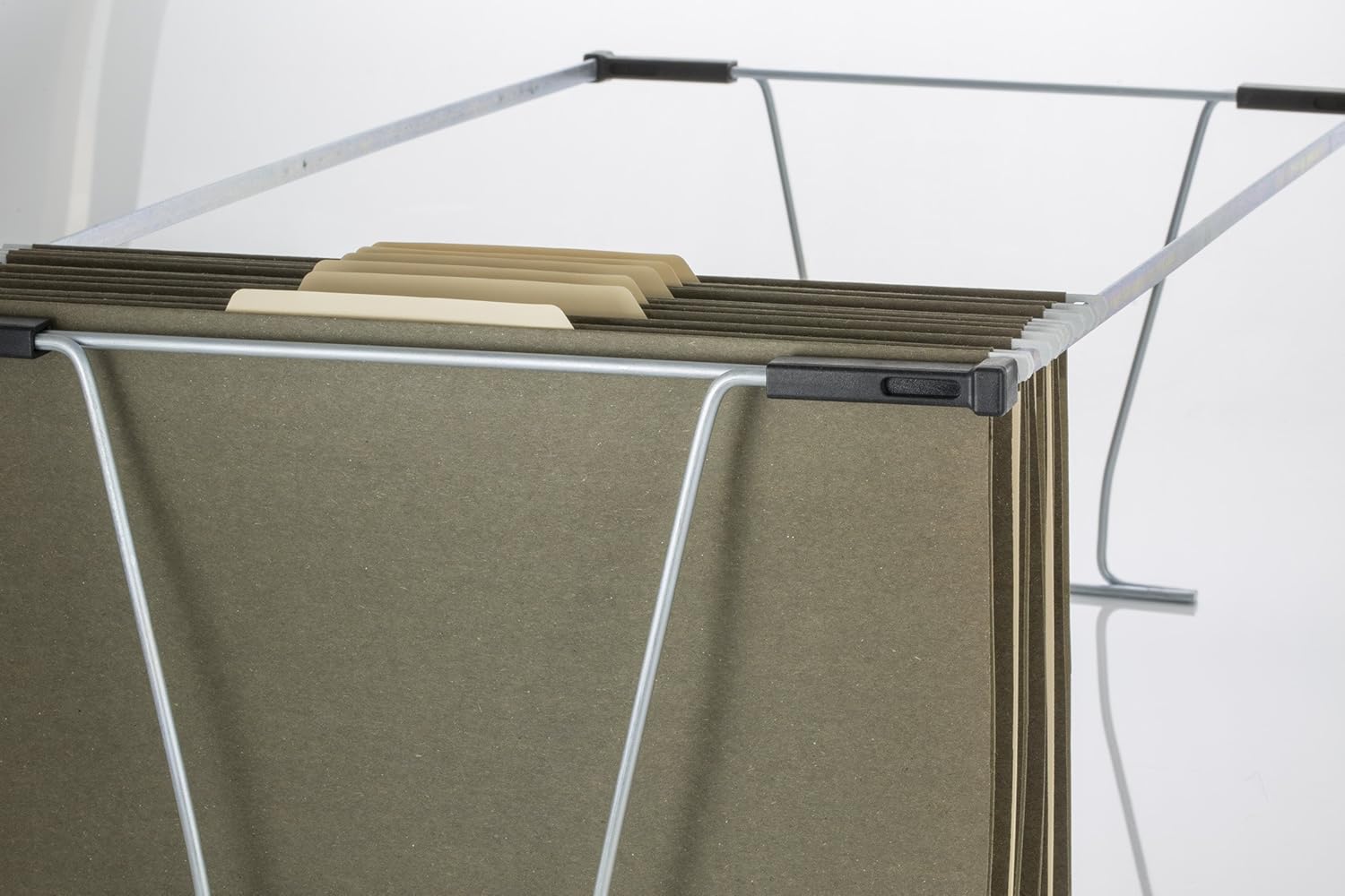 Officemate Universal File Frame, Letter/Legal Size, Steel, 12 x 27 x 9 Inches (91997) : File Folder Racks : Office Products