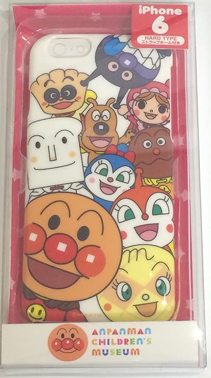 Amazon アンパンマンミュージアム限定 Iphone6 ケース 集合柄 バンダイ アンパンマン Iphone6 対応 スマートフォンカバー ケース カバー