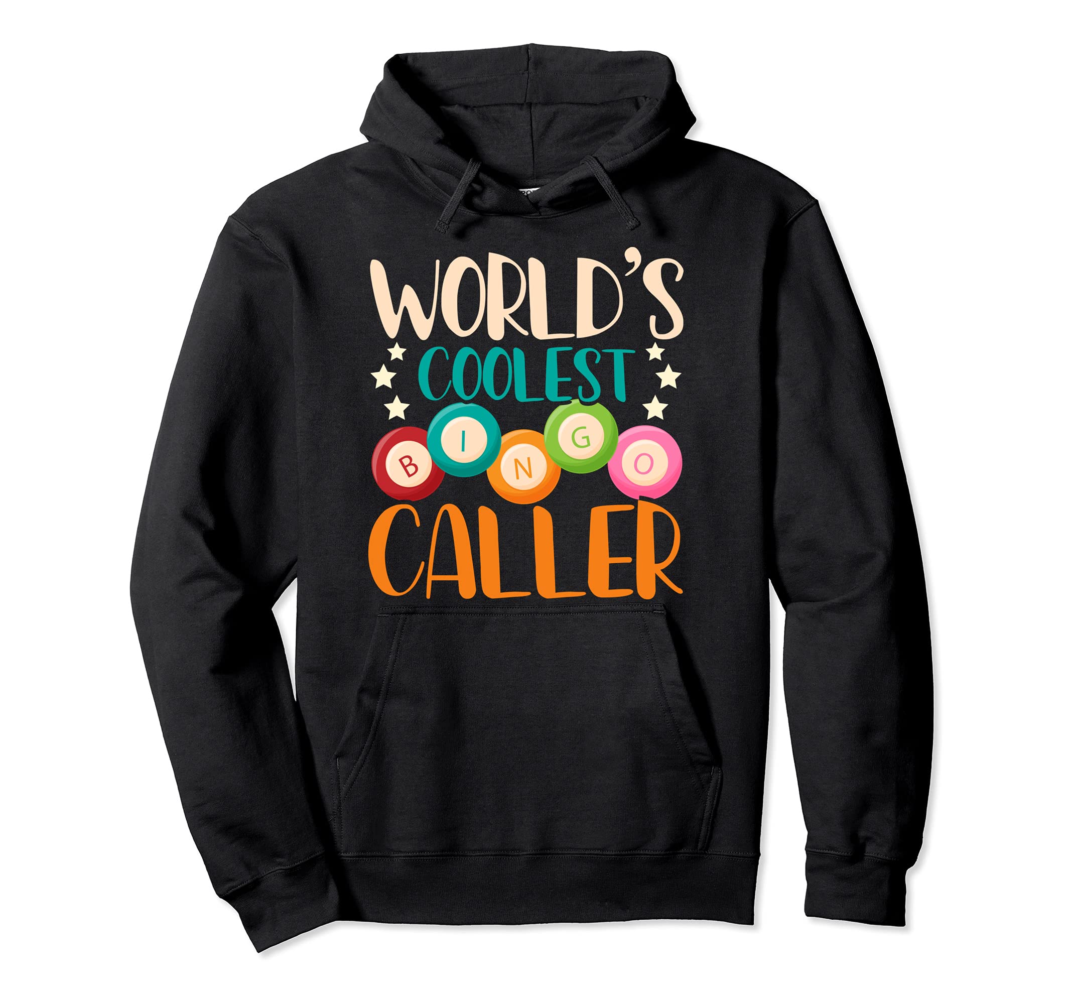 Funny Bingo Caller Gift Lottery Bingo Player Gambling Bingo Pullover Hoodie
