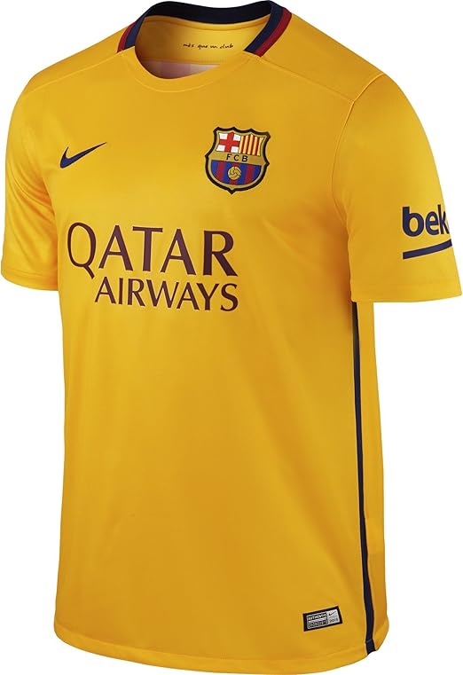 Nike Barcelona 2015-16 Away Men Football Soccer Jersey Shirt 658785-740, Jerseys - Amazon Canada