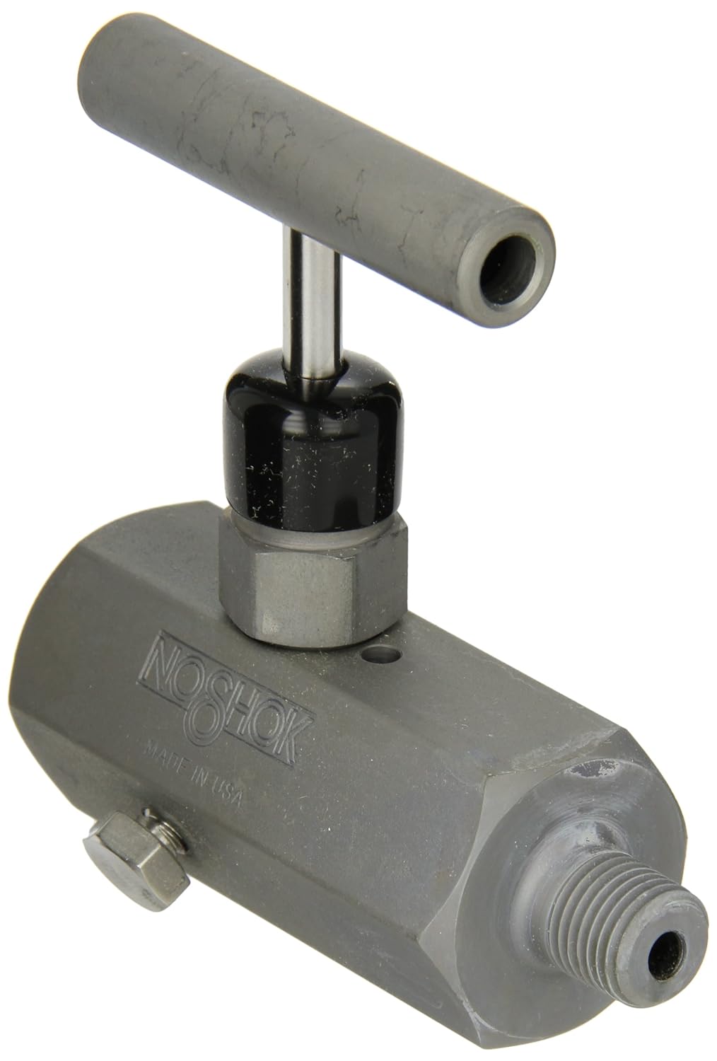 Needle Valves 10000 psi Pressure Range NOSHOK 600 Series ZincNickel