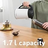 Bosch DesignLine Cordless Kettle 1.7 L 3000W White Black view 8