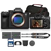 Sony a7 V Mirrorless Camera &amp; Battery &amp; Bag Bundle | For Photography, Video &amp; Hybrid Creators | Full-Frame E-Mount Camera with Advanced AF + 64GB Memory Card