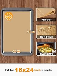 SMARTAKE 200 Pcs Parchment Paper Baking