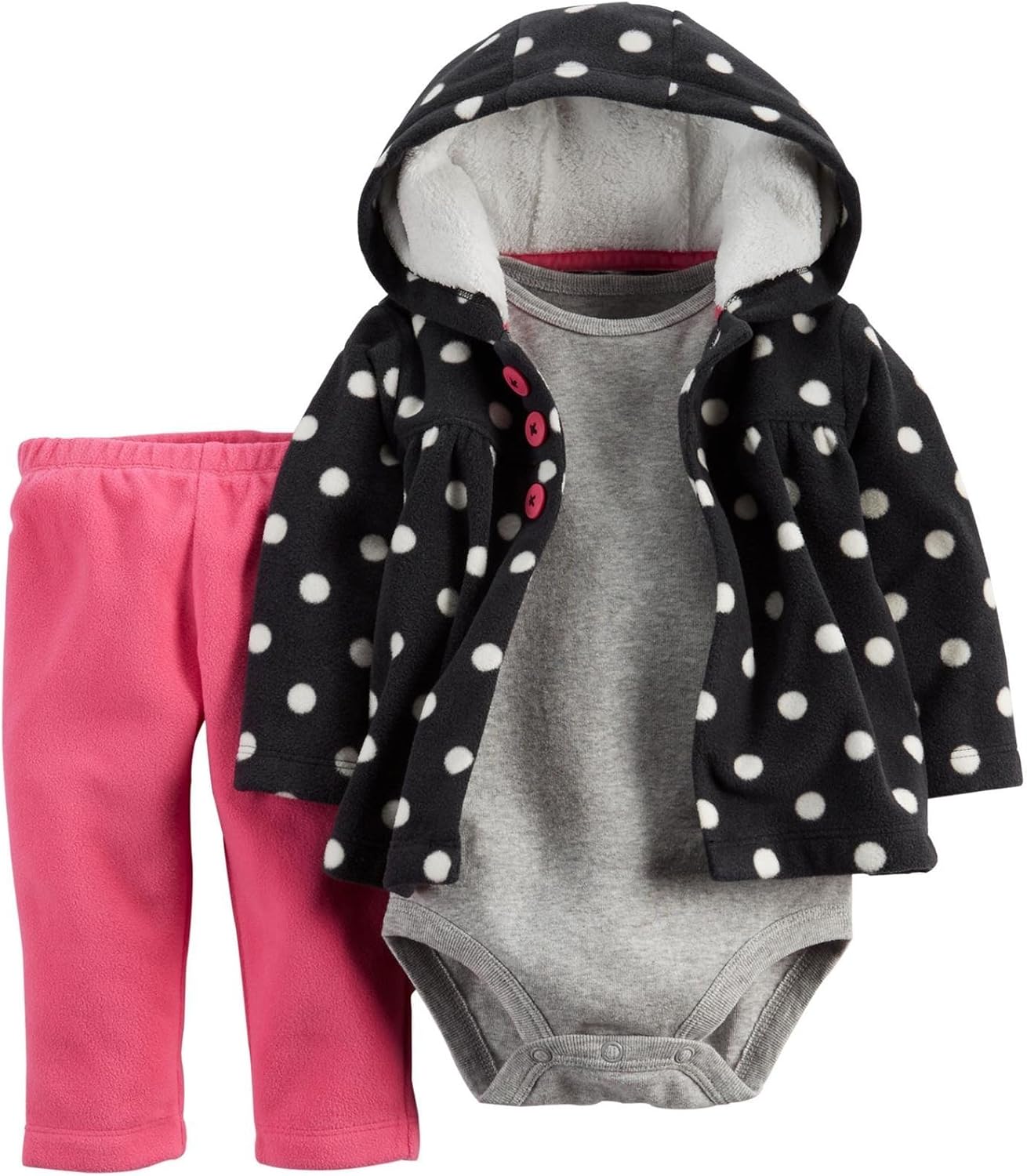 carters baby girl 3 piece set