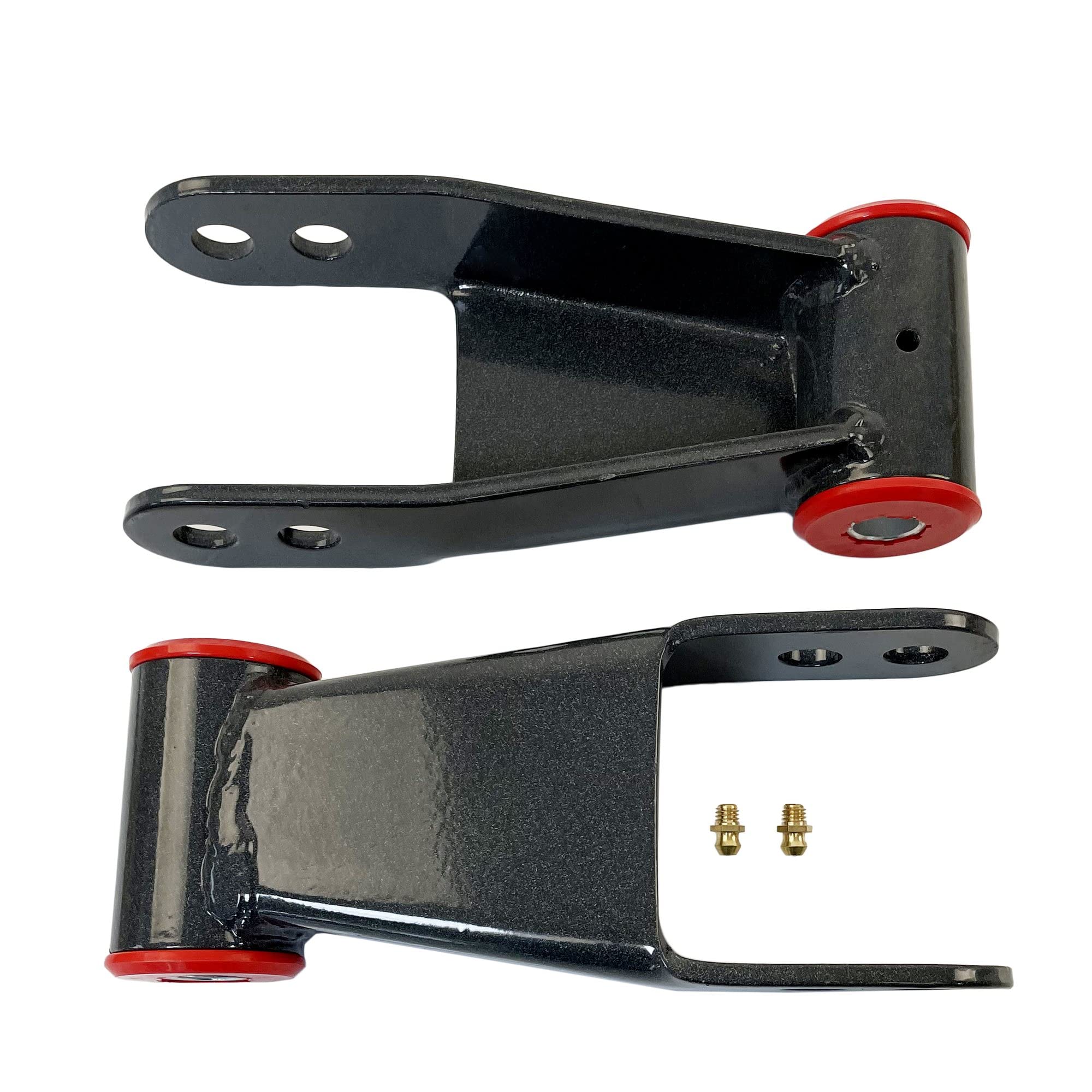 Photo 1 of 1"-2" Drop Kit Leveling Lowering Shackles For Ford F100 F150 1973-1996 513620