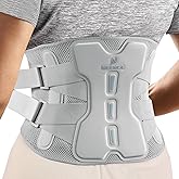 NEENCA Back Brace for Lower Back Pain Relief with Bionic Support System, Adjustable Lumbar Support Belt for Men & Women with Lumbar Pad, Soft Breathable Mesh for Herniated Disc, Sciatica, Scoliosis...
