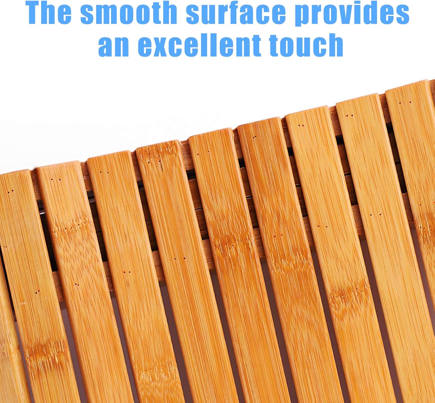 Shower Bench for Inside Shower,Shower Stool for Shaving Legs,Shower Seat for Small Spaces,Bath Chair for Spa Bathroom Sauna Foldable Fully Assembled Bamboo: Kitchen & Dining