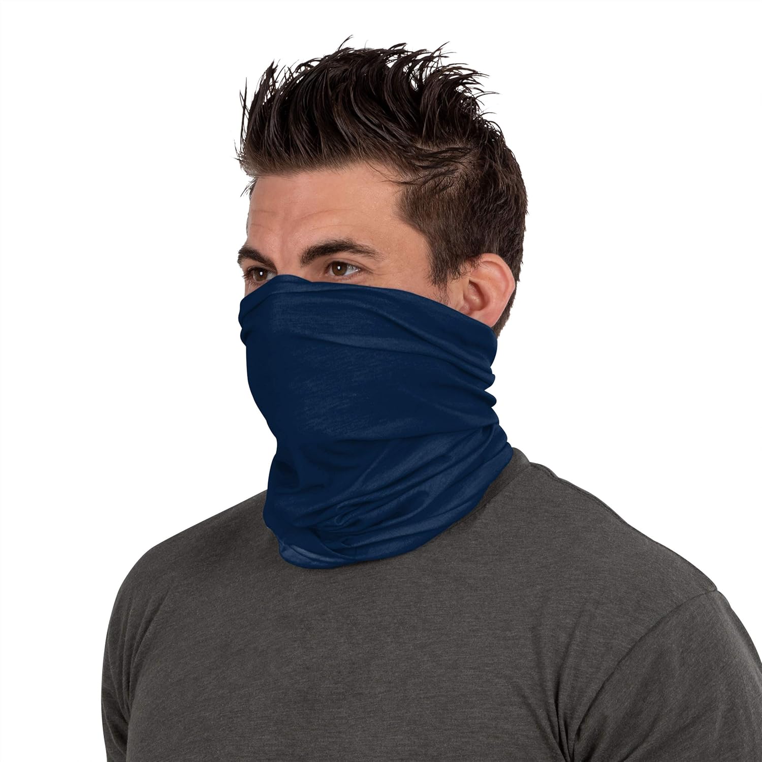 NFL FOCO New England Patriots Neck Gaiter, One Size, Big Logo : Clothing