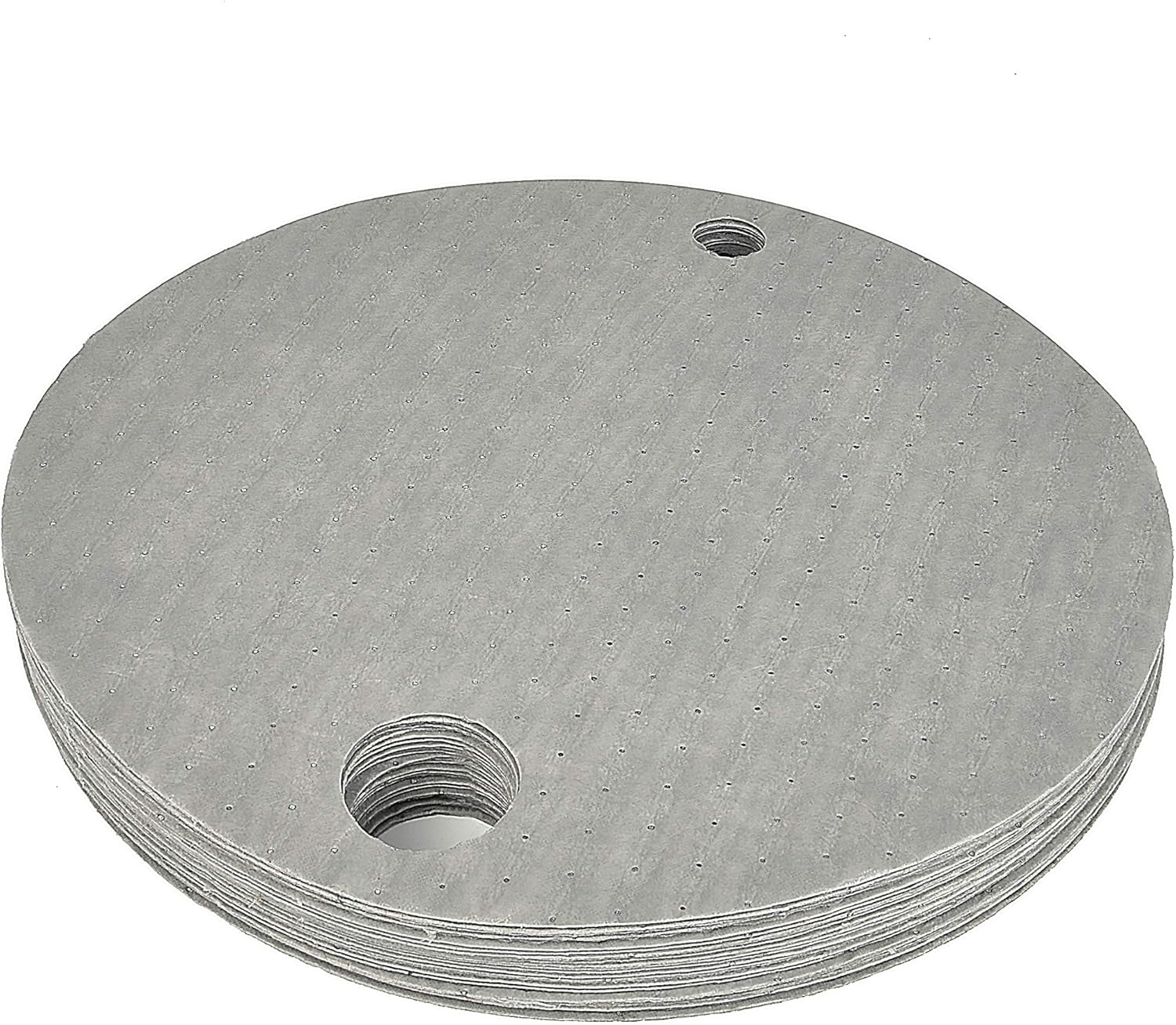 Aain(R) LT011 White Absorbing Heavy Weight Oil-Only Absorbent Mat Pad, Heavy Weight Polypropylene Absorbent Pad, 20" Length x 15" Width, White, LT011A: Home Improvement