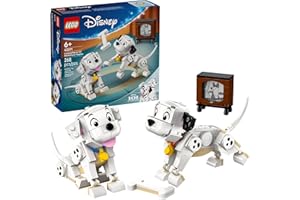 LEGO Disney Lucky & Penny 101 Dalmatians Puppies Kids Toy - Pretend Play Set for Boys and Girls, Ages 6+ Who Love Animals - Learning and Educational Toy - Birthday Gift Idea - 43271