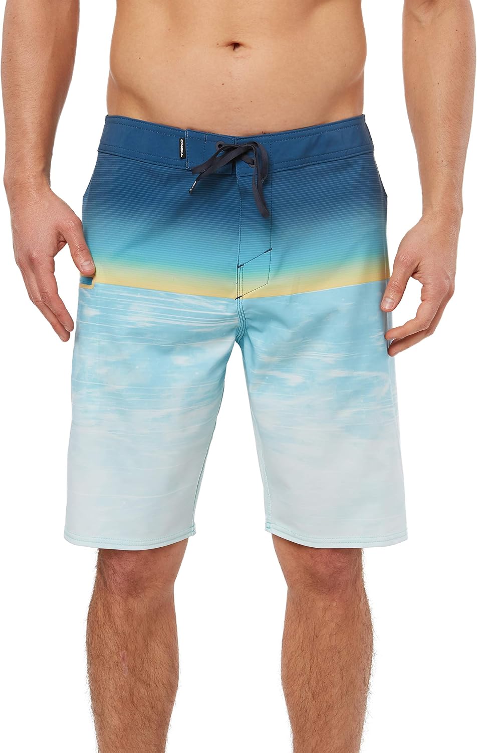 O'Neill Superfreak Herren-Badeshorts - 50,8 Cm Außennaht, Stretch-Material, Mit Hosenschlitz