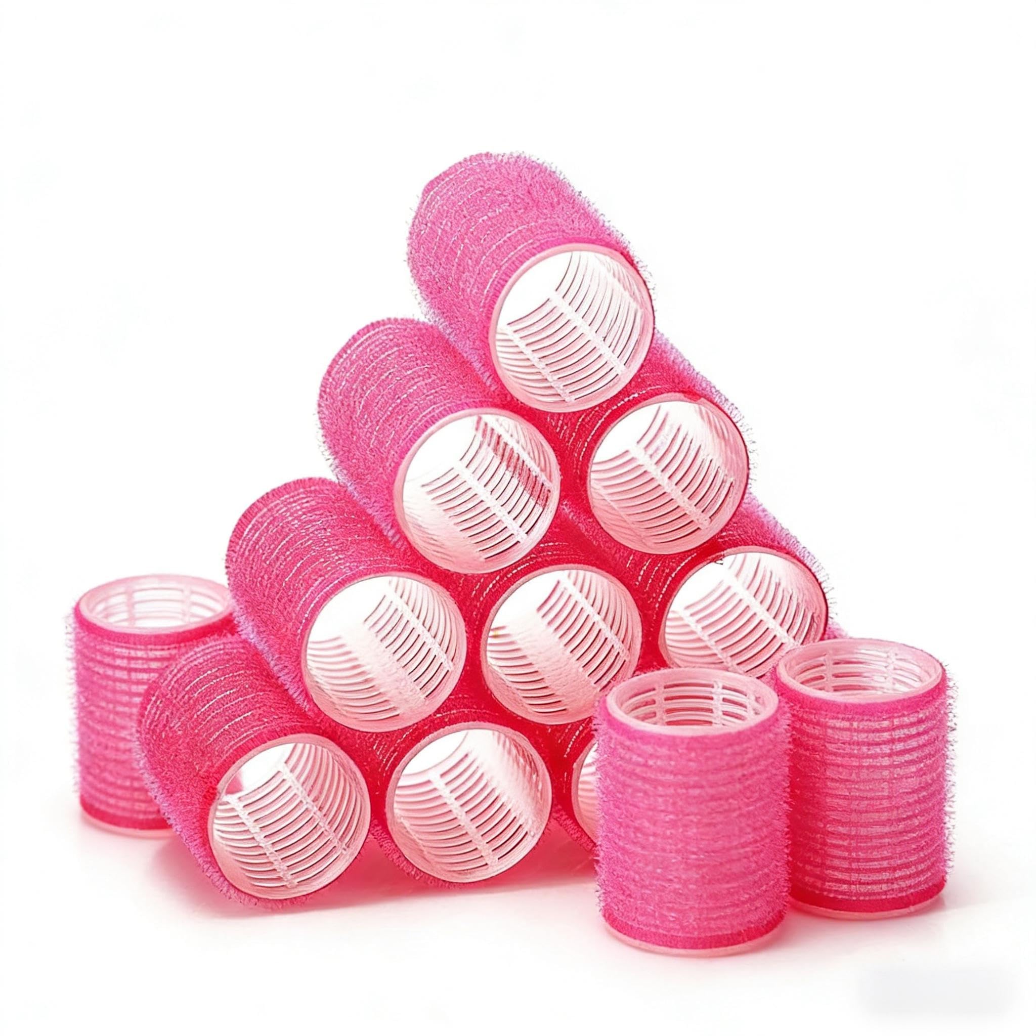 Zopseet 12 Pcs Hair Rollers Foam Curlers Tools Hairdressing Curlers Tools Hair Styling for Women and Girls (Pink)