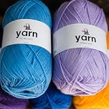 KORBOND DK Lilac Yarn 100g Acrylic Wool 290m Double Knit Crochet view 2