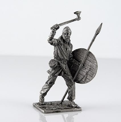 unpainted 54mm metal toy soldiers