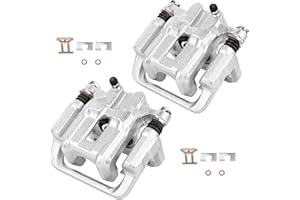 cciyu 19-B2589 19-B2588 Rear Left & Right Brake Calipers With Bracket For Acura For CL 2001-2003,For Acura For TL 1999-2008,For Honda For Element 2003-2011
