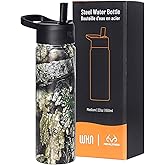 Wildkin Realtree APX 22oz Kids Water Bottle – Leakproof, Vacuum-Insulated, Durable, Easy-Clean
