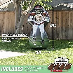 GoSports Inflataman Football Challenge - Inflatable