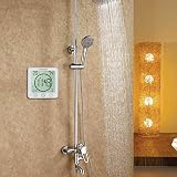 GXSTWU Digital Bathroom Shower Clock Timer Alarm Waterproof Thermometer view 6