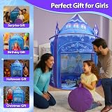 WillingHeart Princess Ice Castle Play Tent Girls Kids Pop Up Indoor Outdoor view 7